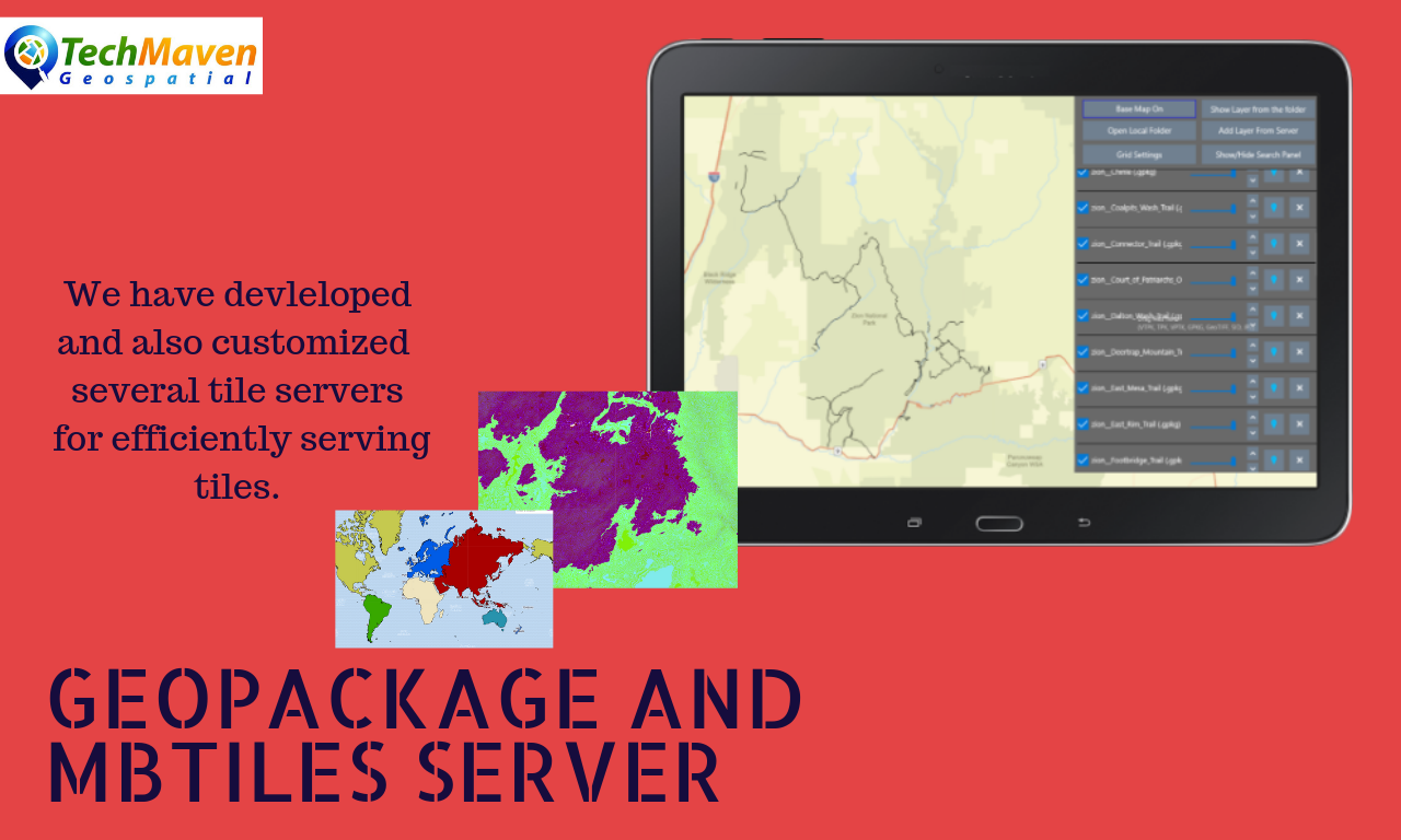 GeoPackage and MBTiles Tile Server