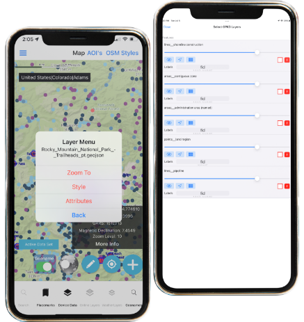 GeoNames Map Explorer iOS app